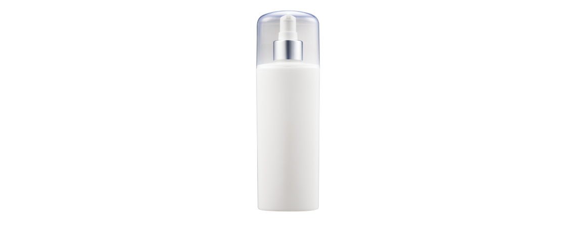 PP Oval Lotion Bottle 200ml - OB-200 Rose Garden